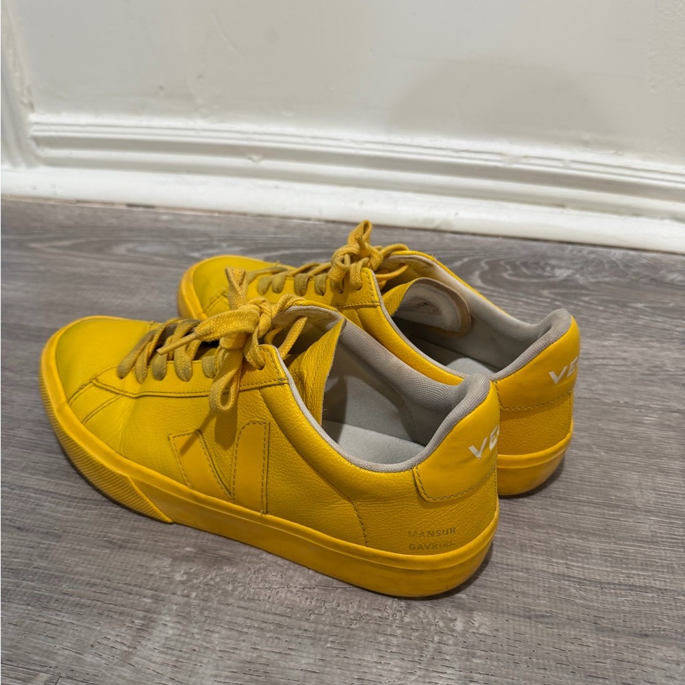 Veja x Mansur Gavriel Campo Sneaker in Sunshine Yellow - Women's EU 39 - Picture 5 of 10